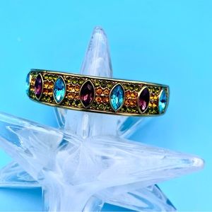 Heidi Daus Hinged Bangle Bracelet